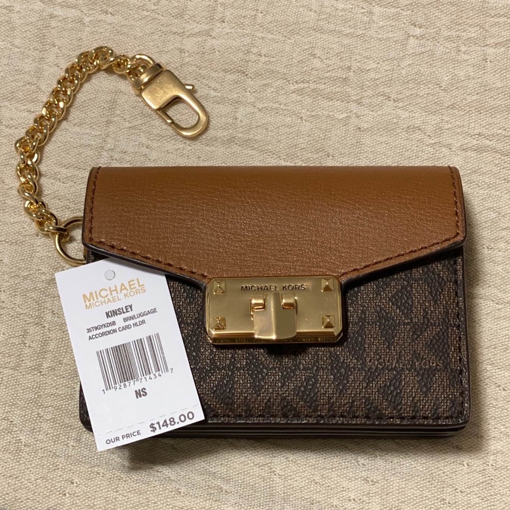 Micheal Kors Kinsley Cardholder wallet